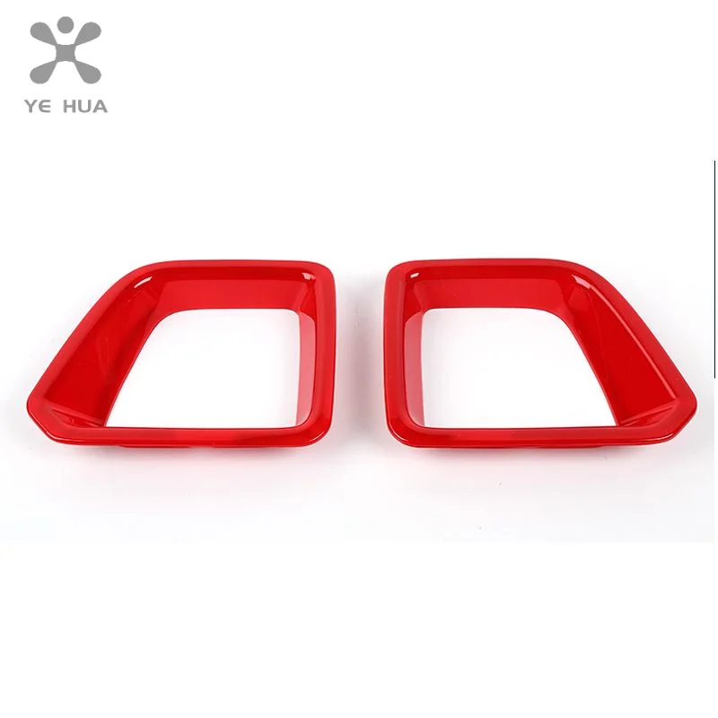 

For Baic BJ40 Plus Ickx K2 2021-2022 Front and Rear Bumper Trailer Hook Decorative Frame Stickers on Accessories Parts