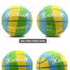 Kid Rubber Basketball Size 5 Primary School Outdoor Training Game Basketball Wear-resistant High Elasticity Good Hand Feel 6