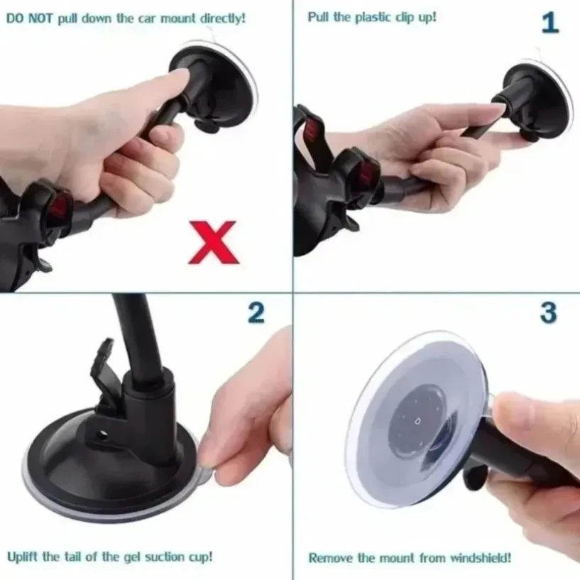 Phone holder Car Phone Holder Universal Windshield Dashboard 360&deg; Rotation Cellphone Mount Lazy Bracket Flexible Navigation Stand Accessories