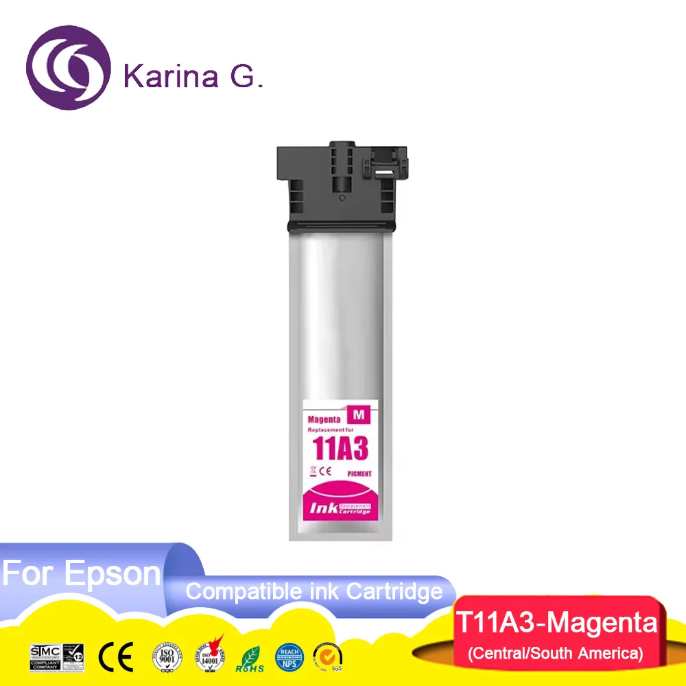 T11B1 T11A2 T11A3 T11A4 T11A1 Premium Color Compatible Ink Bag Cartridge for WF