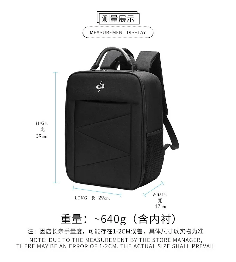 Storage Bag For DJI Avata 2/Avata Large Capacity Bag Outdoor Portable Case Waterproof For DJI Avata 2/Avata Drone Accessory