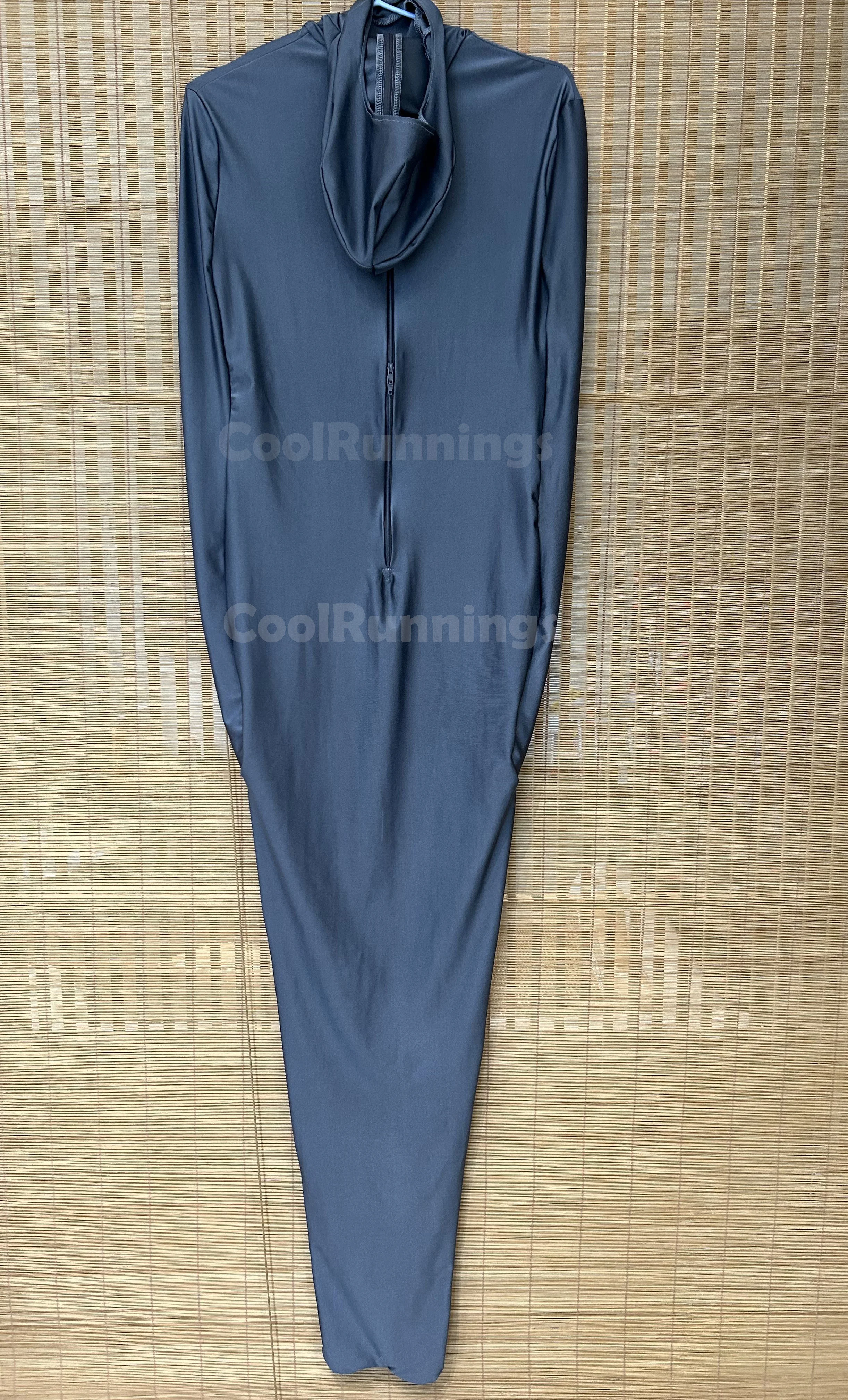 Mummy Unisex Cosplay Stage Spandex Faceless Zentai Body Sleeping Bag with Internal Sleeves cosplay costume