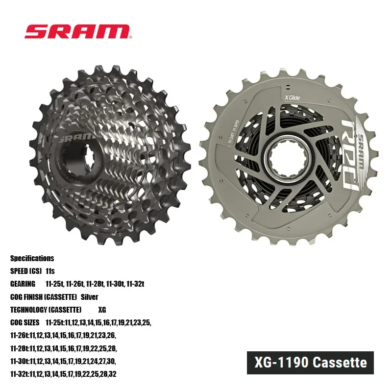 SRAM XG1190 11速スプロケット11-32t