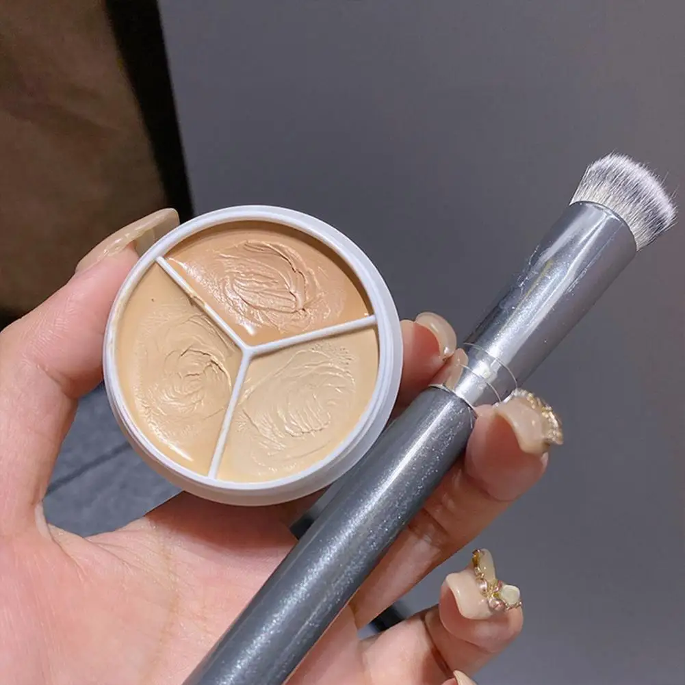 Waterproof Concealer for Dark Circles Long-lasting 3-in-1 Concealer Cream for Acne Marks Dullness makeup concealer waterproof concealer face concealer