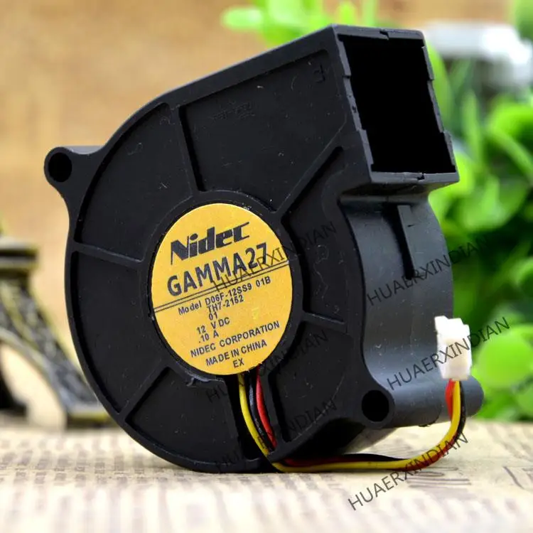 

New GAMMA27 D06F-12SS9 01B 12V 0.10A 6cm 6025 Cooling Fan Assembly Kit