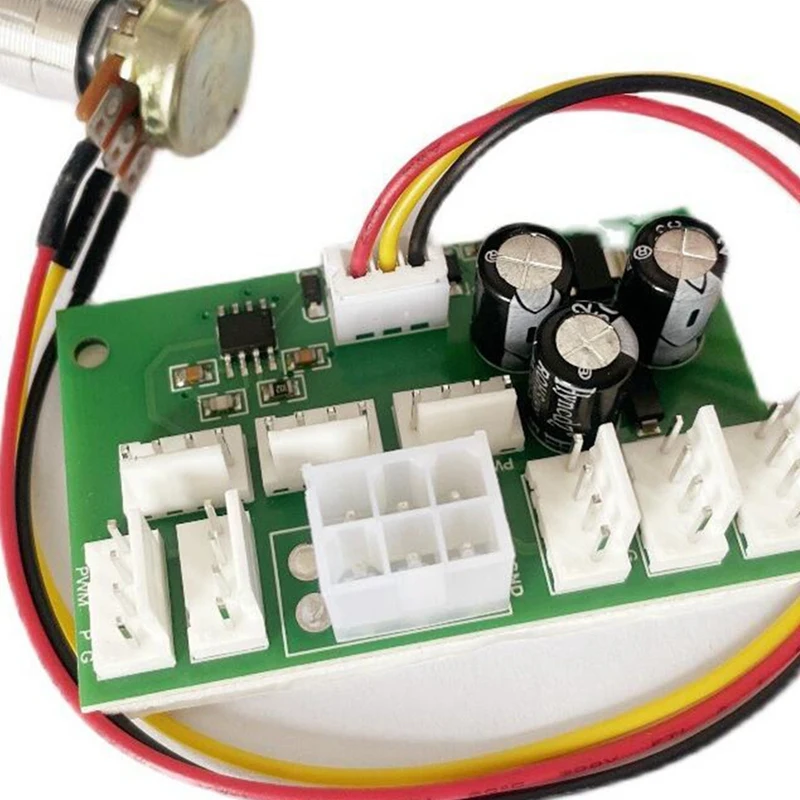 Fan Speed Controller Computer Case Miner Fan Speed Controller 8-Channel Fan Hub PWM High-Power Violent Controller Speed Governor