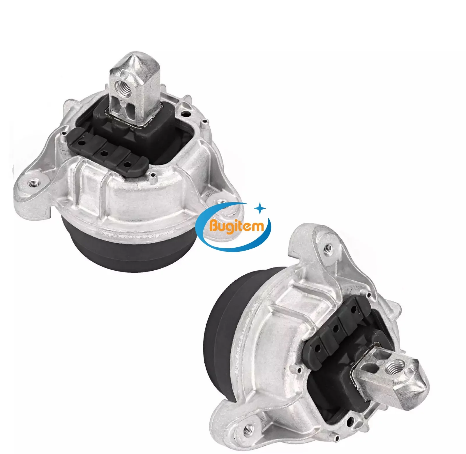 2PCS Front Left & Right Engine Motor Mounts Kit Set 22116785601 22117935149 Fits For 2012- BMW F10 528i