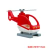 Large Building Blocks Car Model Children's Urban Traffic Accessories Assembled Toy Car Chassis Boat Motorcycle Compatible Duploe 6