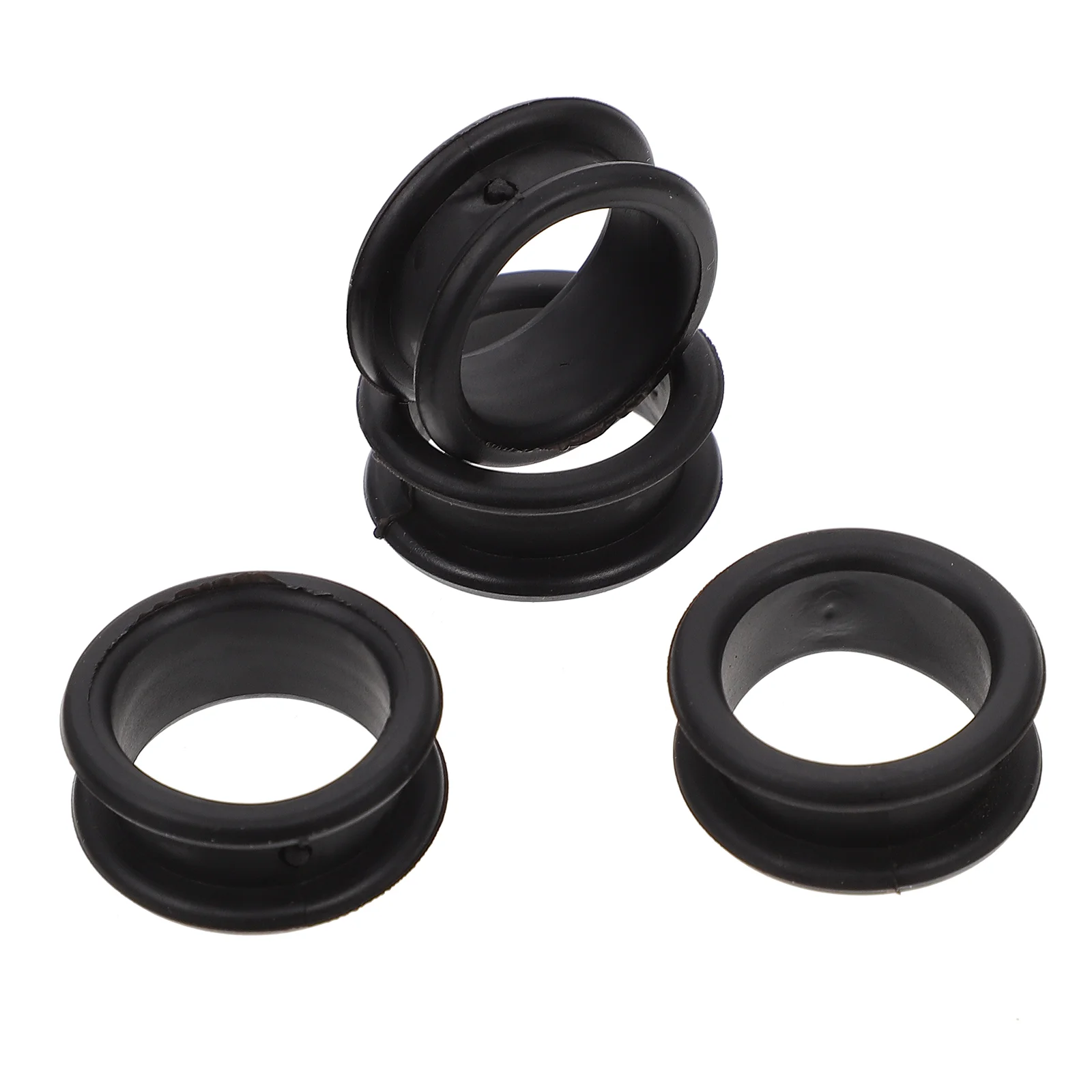 

10 Pcs Rings Silicone Ring Hair Finger Hair Accesories Supplies Hairdressing Protectors Protective Pets Shear