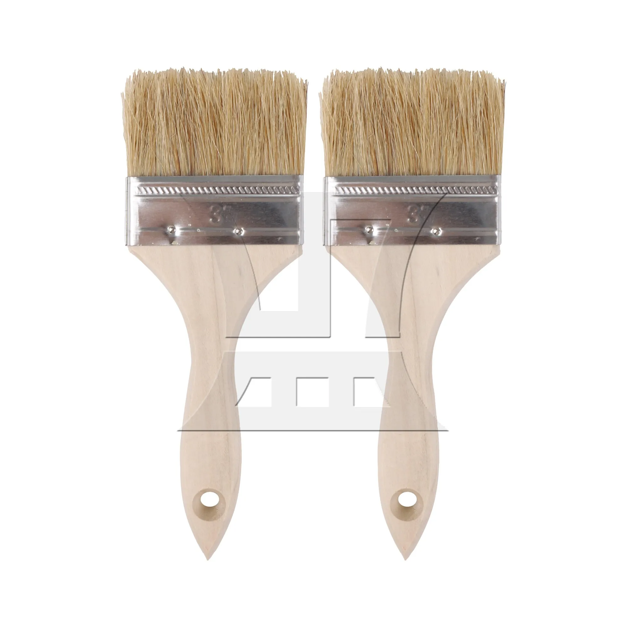2 Pcs Paint Brush for Cabinet Home Improvement w/ Extended Handle 3inch