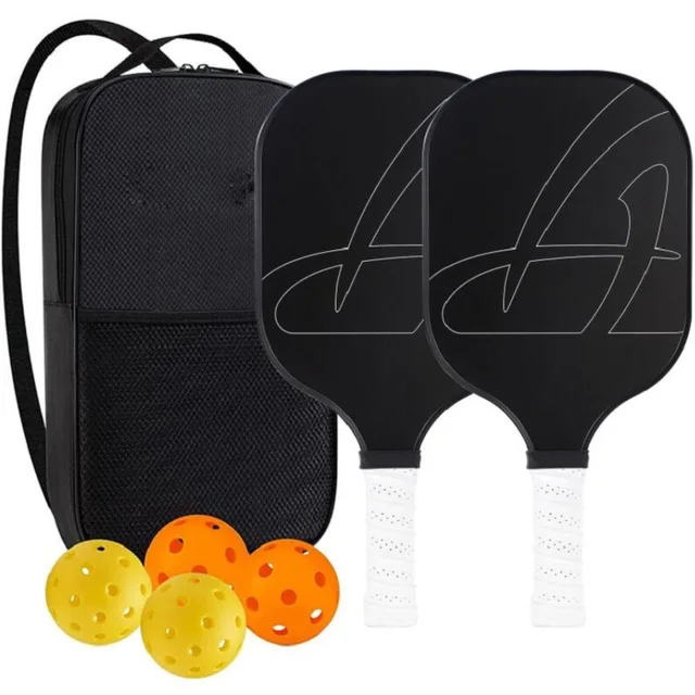 Pickleball Paddles Carbon Fiber Surface USAPA Approved Seat Pickleball Paddle Racket Honeycomb Core Gift Kit Indoor Outdoor Pickleball Paddles Carbon Fiber Surface USAPA Approved Seat Pickleball Paddle Racket Honeycomb Core Gift Kit Indoor Outdoor