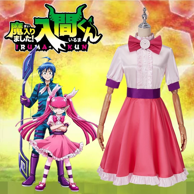 COWOWO Anime! Mairimashita! Iruma-kun temporada 3 clara valac doce adorável  uniforme cosplay traje de festa de halloween roupa feminina - AliExpress