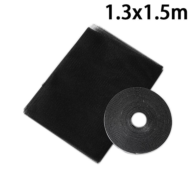 1.3x1.5m black