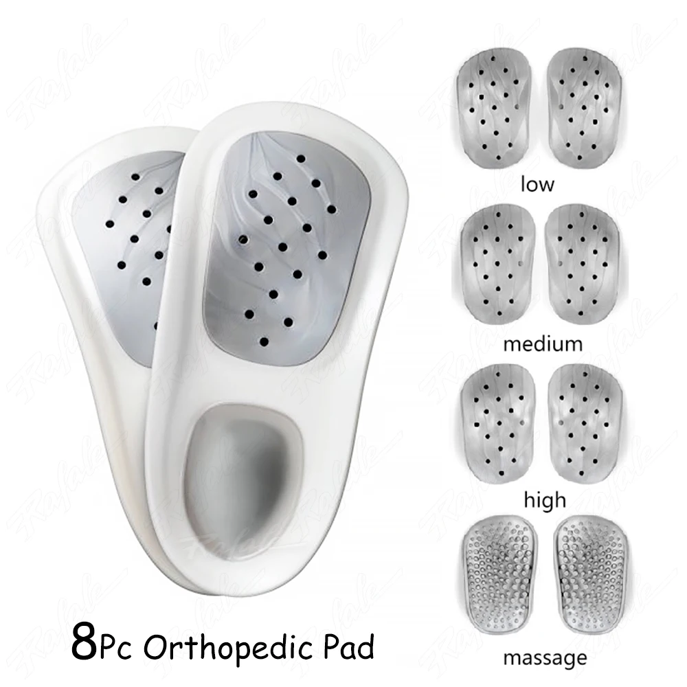 Orthotics Cubitus Varus Orthopedic Insoles Feet Pads Flatfoot Correction Arch Support Massage Insert
