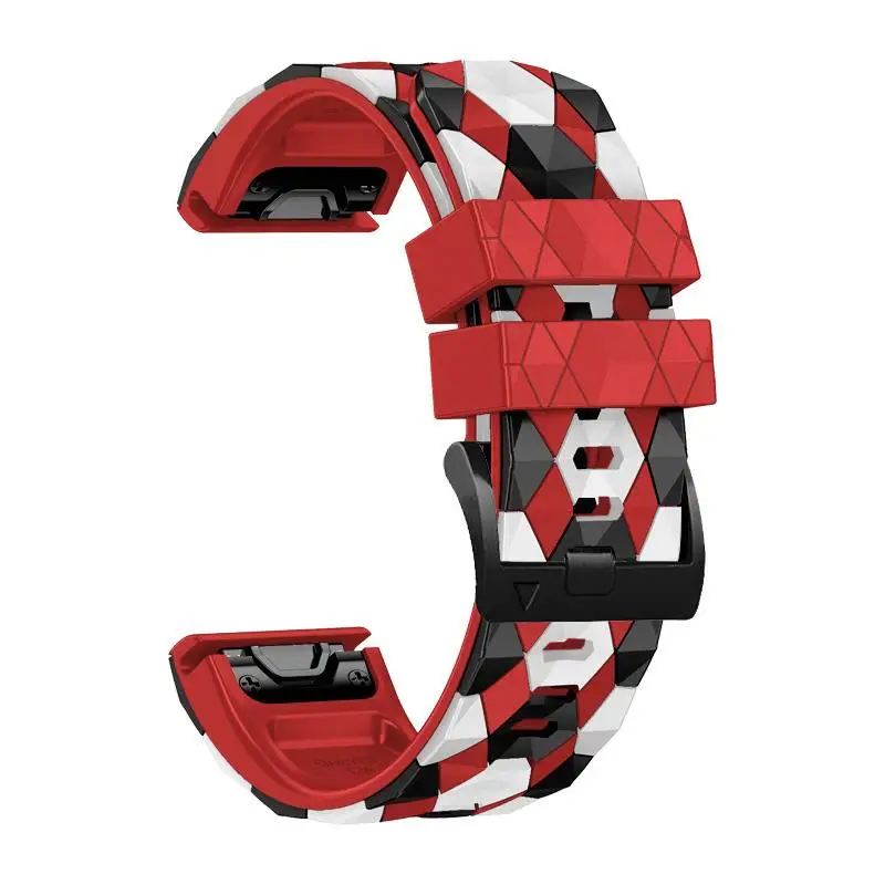 

HAODEE 22 26mm Quickfit Smart Watch Straps For Garmin Fenix 7 7X 6 6X Pro 5X 5 Plus Epix Gen 2 Instinct 2 Watchband Silicone
