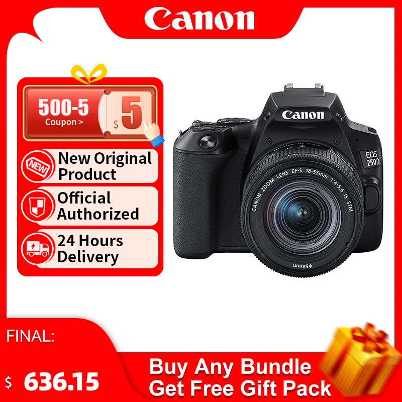 Defilé wakker worden atleet Dslr Camera Canon 200d Price | Camera Canon Eos Rebel Sl3 | Canon Eos Rebel  Sl3 Stores - Dslr Cameras - Aliexpress