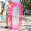 Inflatable Pool Float Chair, Large Pool Floats Pool Lounge Chairs, Floating Pool Chair and Lake Floats for Adult 5