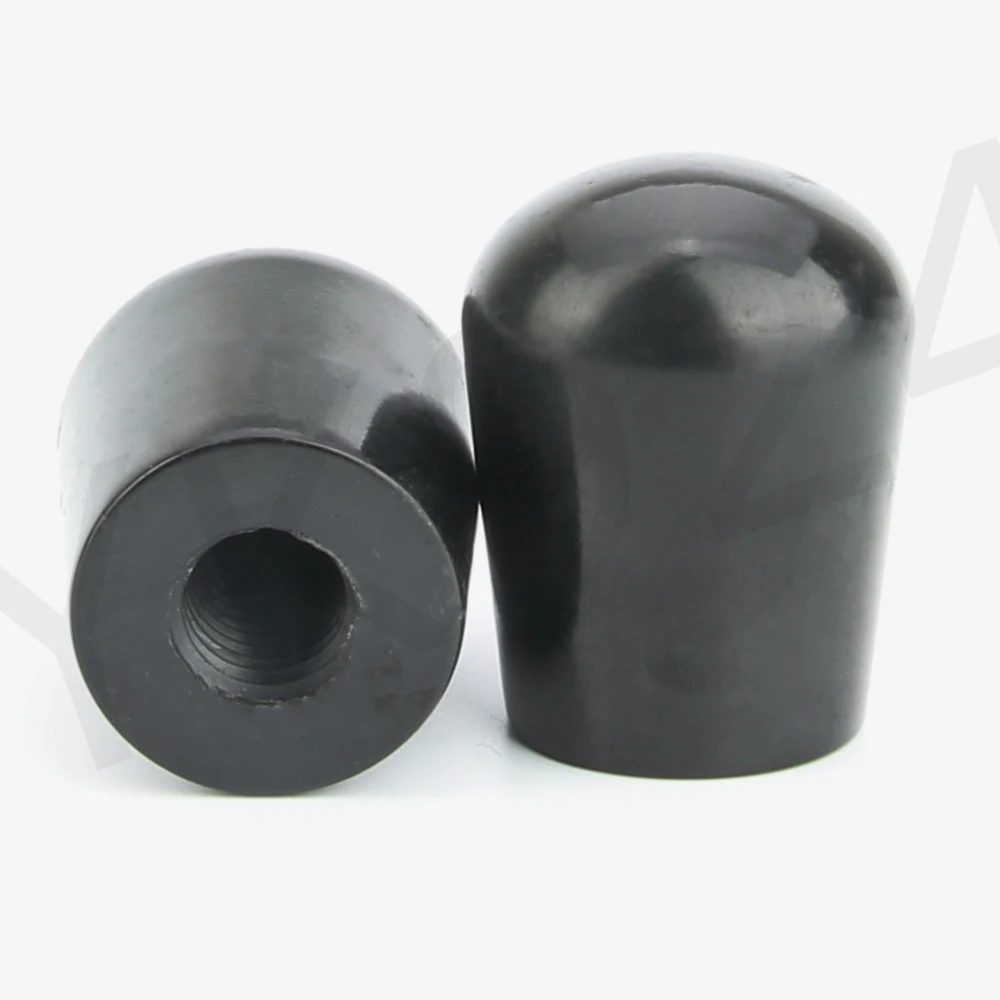 Baquelite de Alta Temperatura Resistente Punho de Plástico Manga Oval Botão Industrial Punho Operacional Yk924 Preto