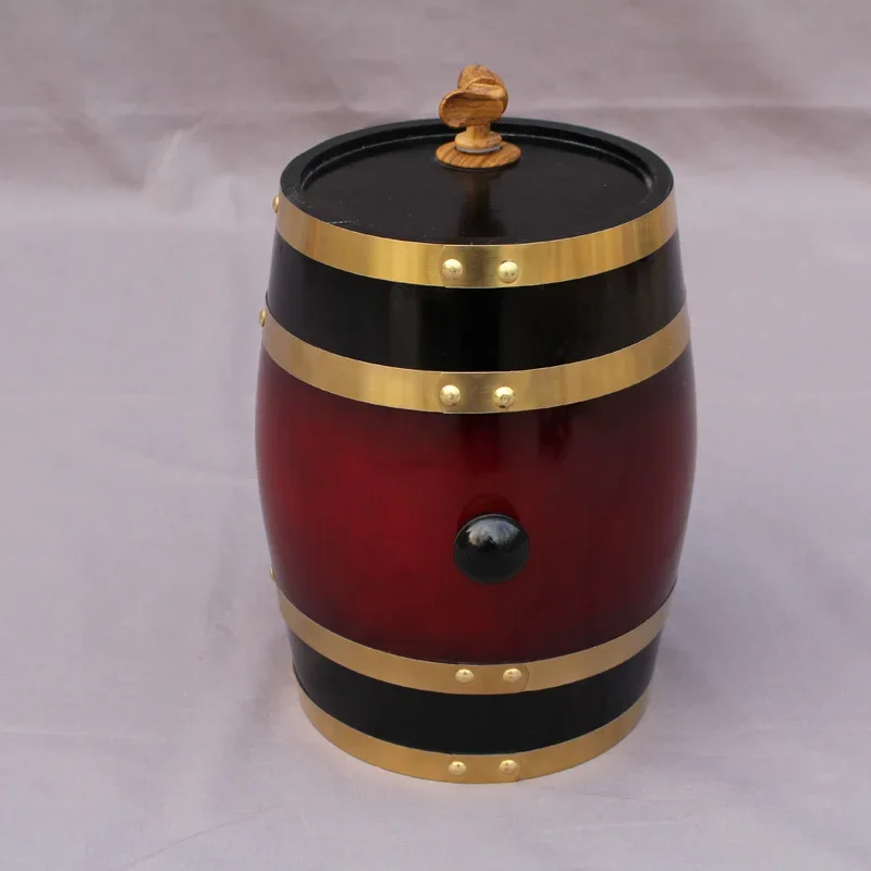 Botte In Rovere Da 1,5 L Per Invecchiare Whisky, Rum E Vino – Stile Vintage Con Rubinetto
