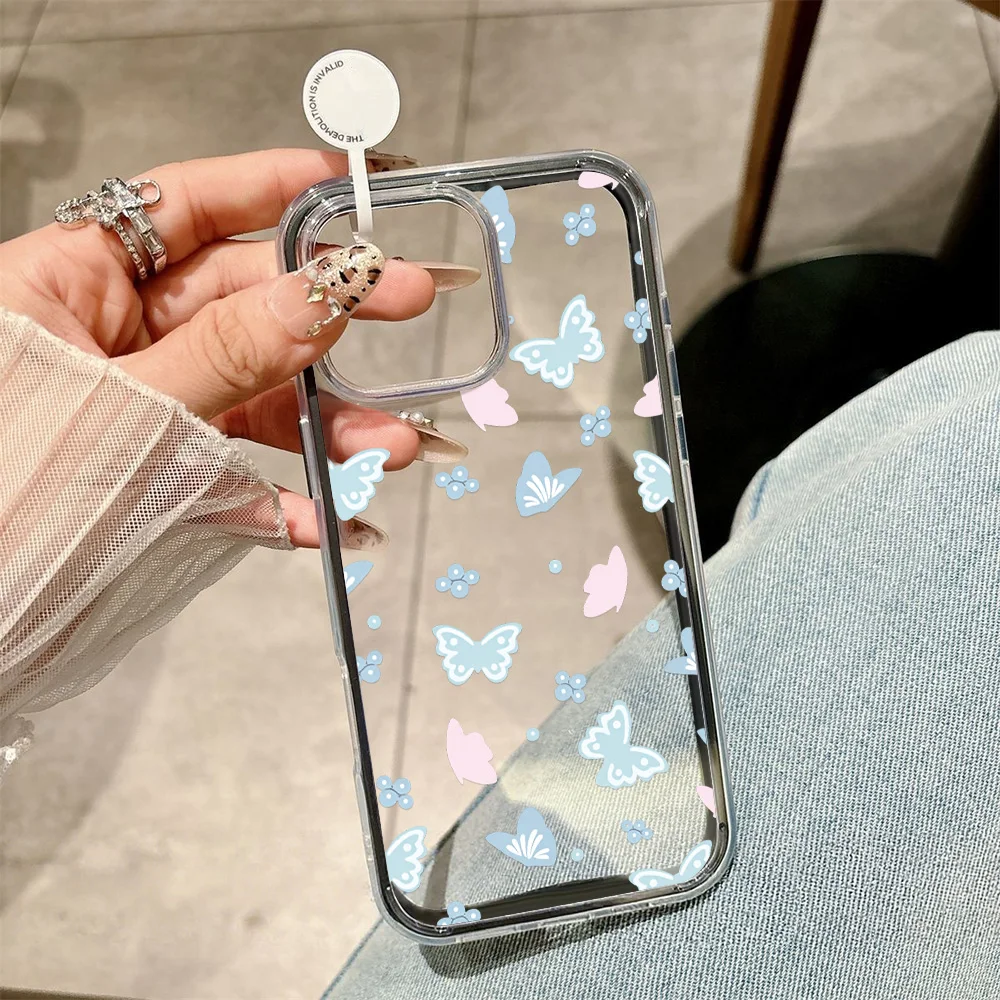 Elegant Black Butterfly Phone Case - Stylish Protective Cover