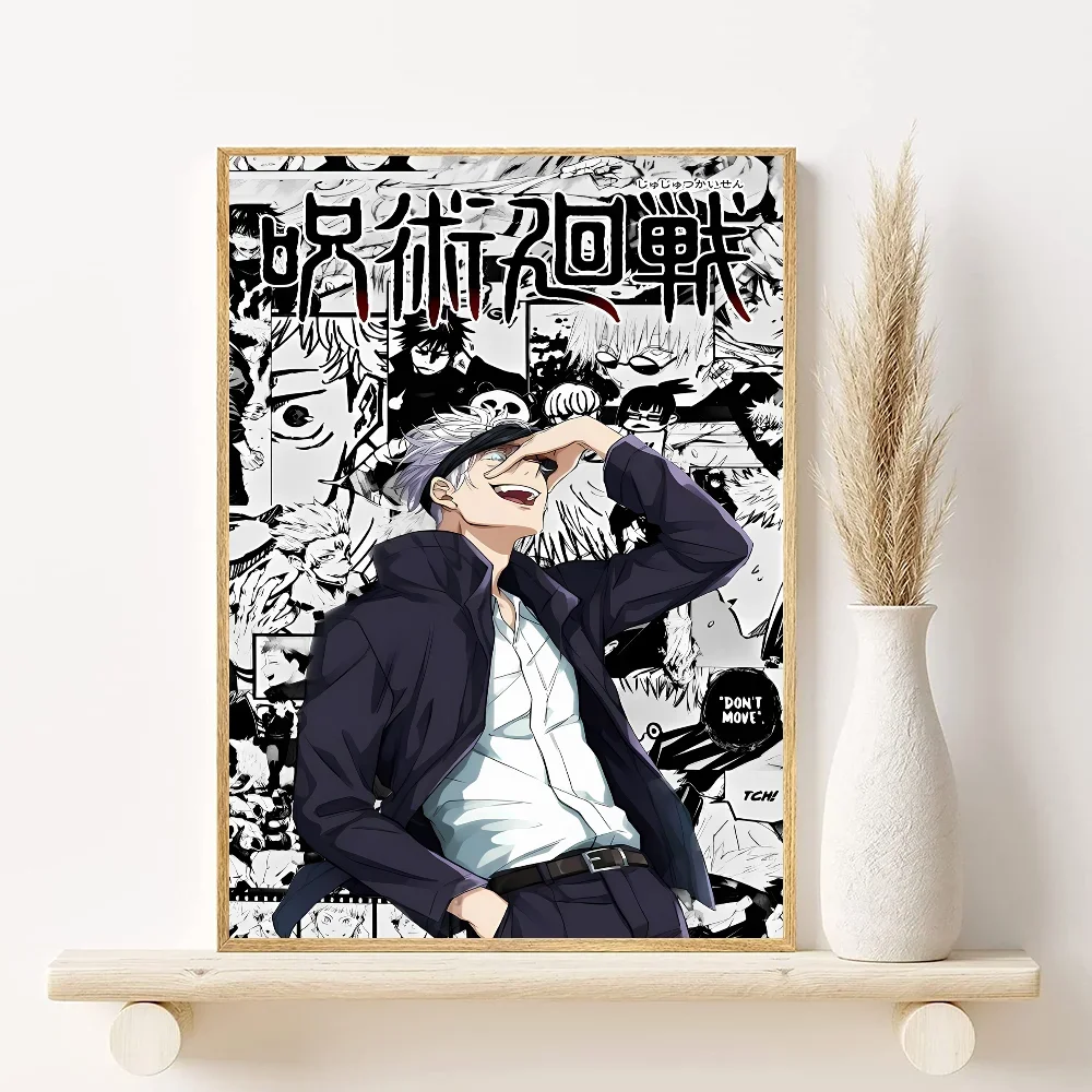 Gojo Satoru Jujutsu Kaisen Canvas Art Print - Aesthetic Wall Decor