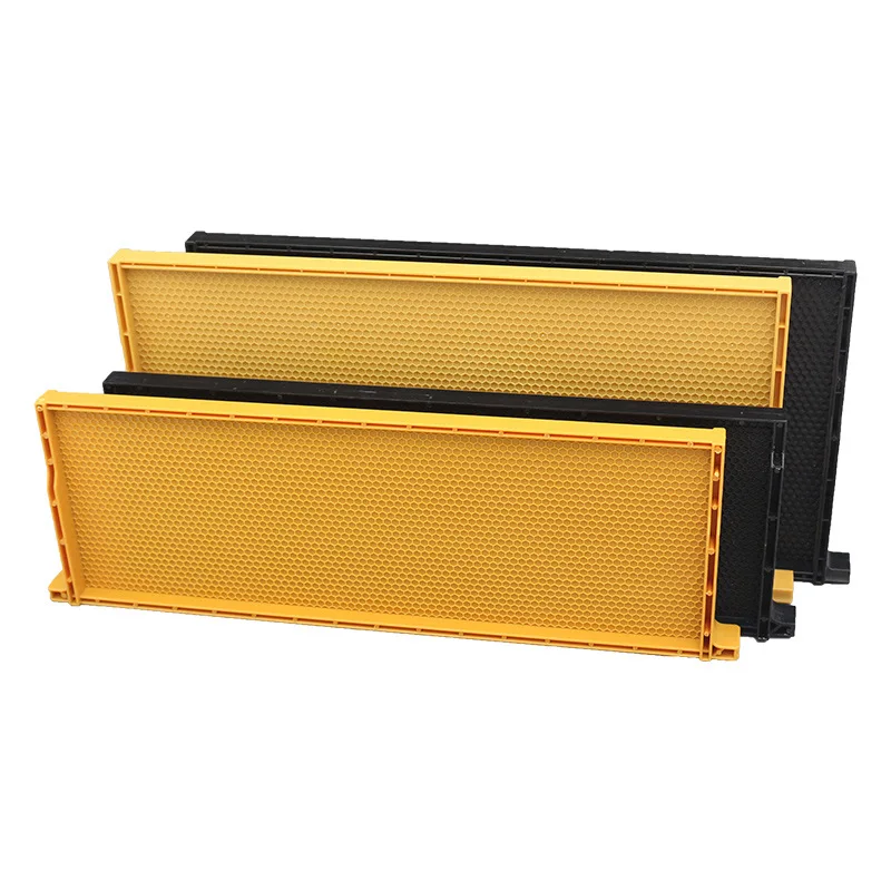 

200 Pieces Plastic Beekeeping Frame Italian Bee Plastic Beekeeping Foundation Apis Mellifera Beehive Frame Beekeeping Tool