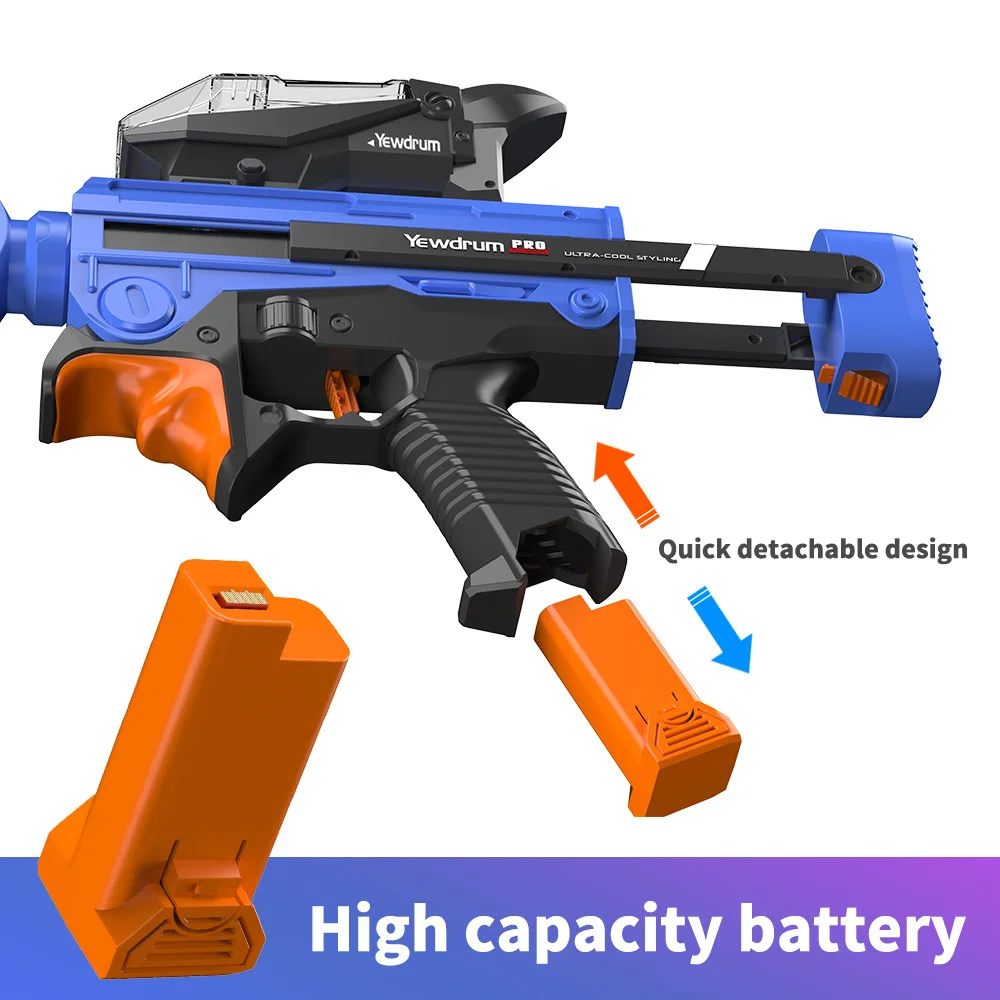 UZI Electric Water Gel Ball Toy Guns High Speed Hydrogel Machine Airsoft Air Gun Weapons arme Outdoor Toys for Boys Men Children 3