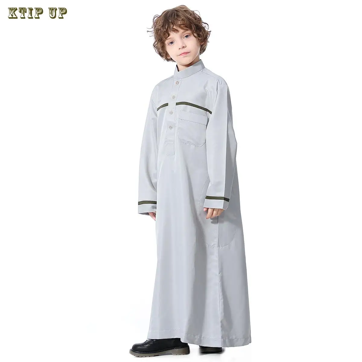 Quality Muslim Abaya Jubba Thobe for Boy, Saudi Arabia, Dubai, Teenagers, Kids Islamic Clothing, Ramadan Costumes, Kaftan