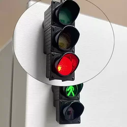Innovative Magnetic Traffic Light & Pedestrian Light Refrigerator Stickers - Creative Decorative Accessories (Traffic light)