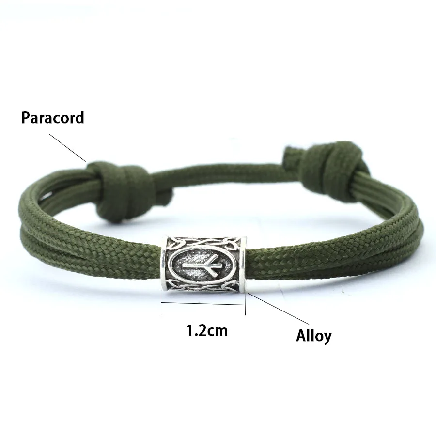 Adjustable Paracord Bracelet For Men Outdoor Survival