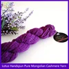 1*50g hank  High Quality Handspun 100% Mongolian Cashmere Yarn in 39 colors soft and warm for clothes 3
