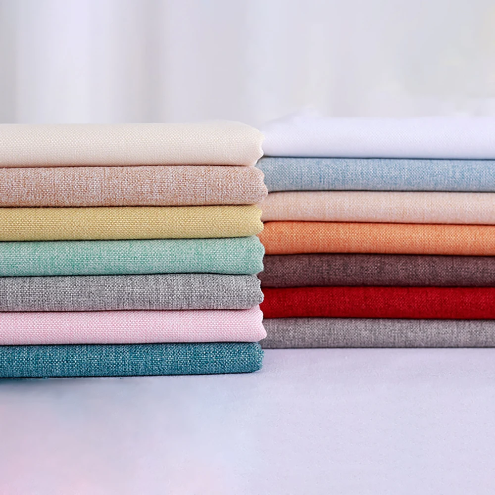 Chainho,Dyed Polyester Canvas Fabric,Plain Weave,DIY Sewing & Quilting Material,Tablecloth,Cushion,Bag,Tent Cloth,3 Sizes,25CF3