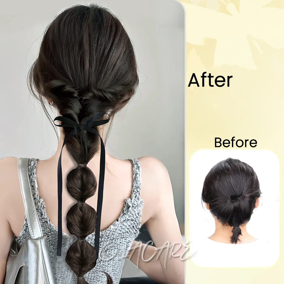 Synthetic Heat Resistant Ponytail Hair Extensions for Women