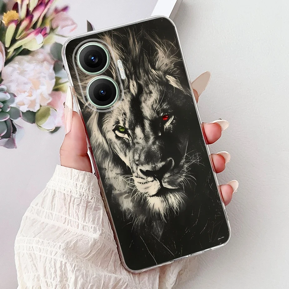 Stylish Painted Soft Silicone Case - Fashionable Protective Cover