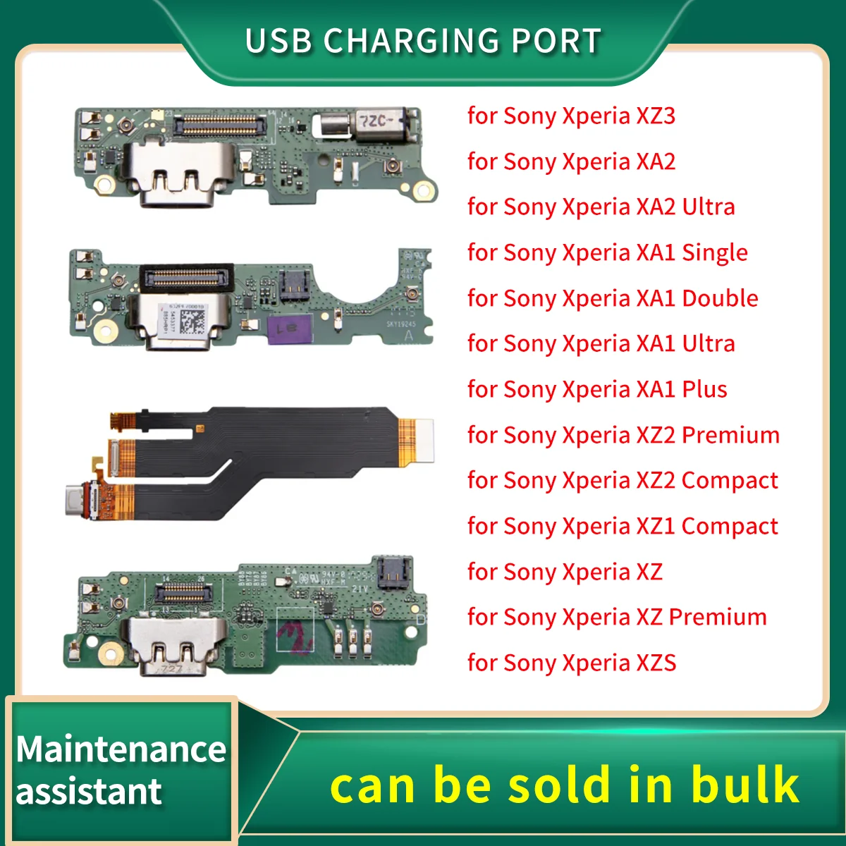 Nappe Connecteur De Charge Micro USB Pour Sony Xperia XZ2 Premium - Neuf D'origine !
