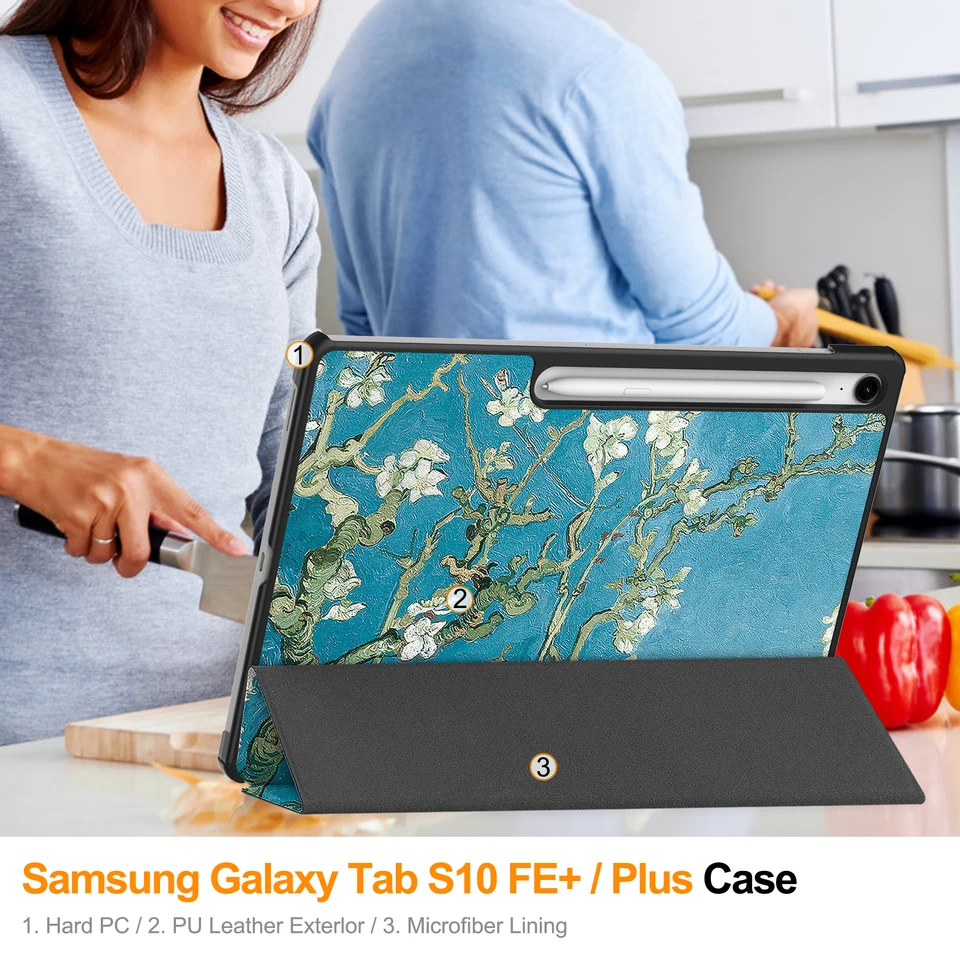 Case for Samsung Galaxy Tab S10 FE Plus 13.1 SM-X620 SM-X626 SM