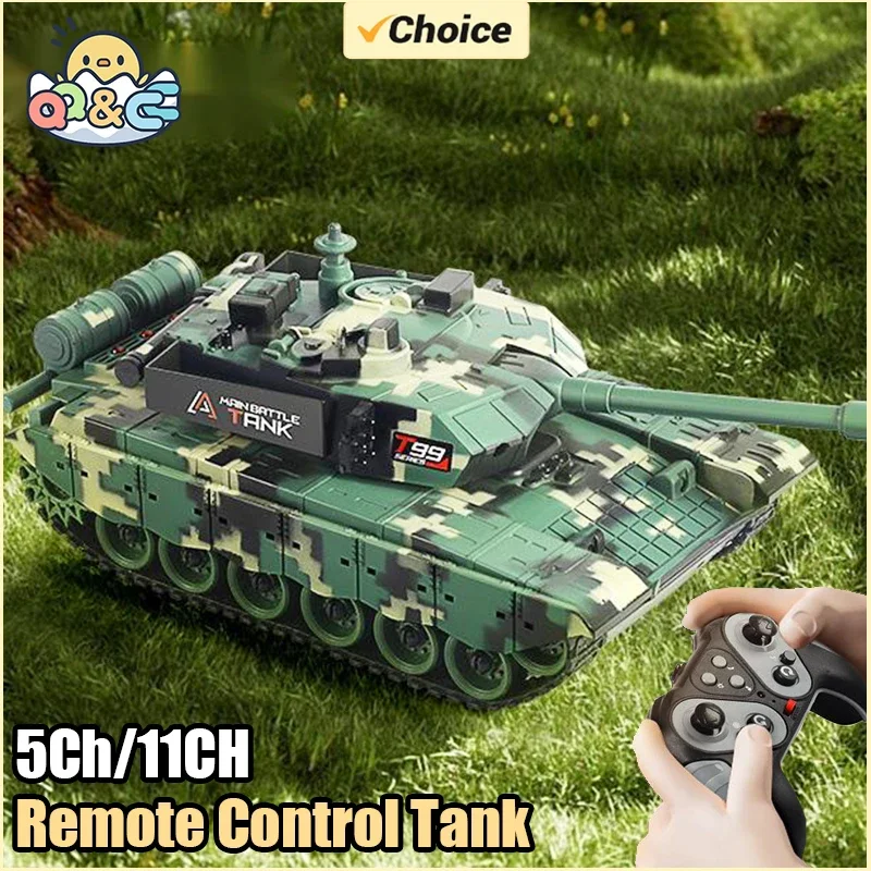 Tracked remote control tank RC car toy 5Ch/11CH