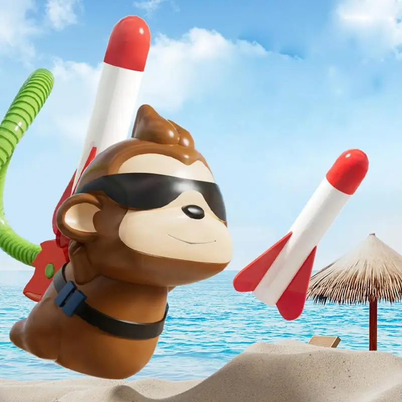 Kids Outdoor Toys Toy Foam Rocket Sets Outdoor Toys & Games Funny Playtime For Birthday Christmas New Year Anniversary Easter 4