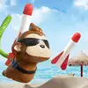 Kids Outdoor Toys Toy Foam Rocket Sets Outdoor Toys & Games Funny Playtime For Birthday Christmas New Year Anniversary Easter 4