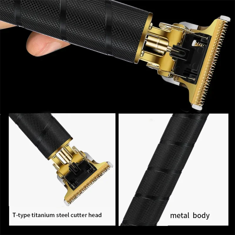 T9 Hair Clipper Man Shaver Trimmer For Men Rechargeable USB Electric Hair Cutting Machine New Barber Professional Beard Trimmer