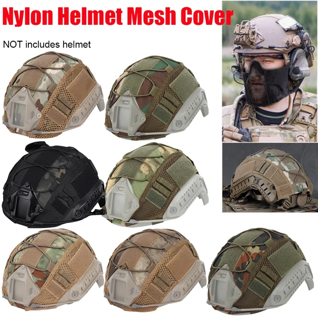 Housse de casque CS Wargame en tissu Nylon, équipement de protection  robuste pour la chasse tactique en plein air - AliExpress