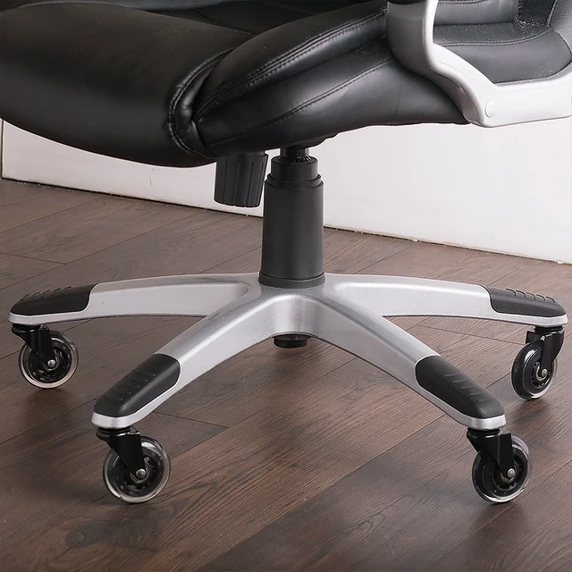 Kis Irodai Székek Kerékcsere Forgó Görgők Biztonságos Henger Otthoni Iroda Hardver Keményfa Padló Szőnyegekhez - Image 2
