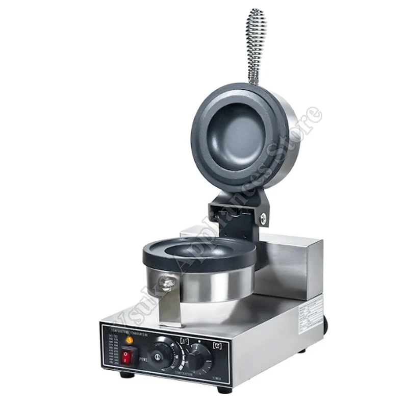 Electric Ice Cream Waffle Machine Commercial Burger Grill Gelato Panini Press Making Machines Burger Commercial Snacks