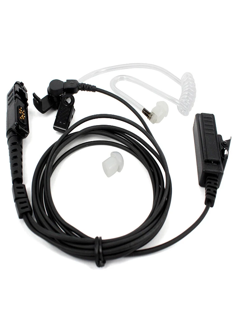 

10pcs Earphone Headset Earpiece Mic For Motorola Radio FV300 FV500 FV500R FV600 FV700 FV750 FV800