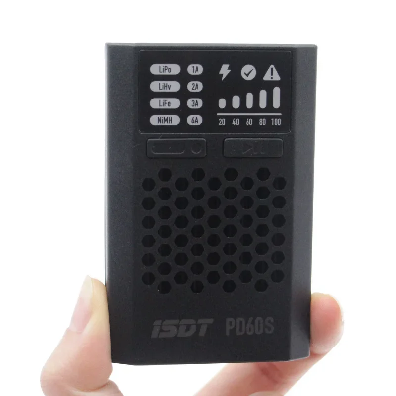 ISDT PD60S Chargeur LiPo 1-4S 60W Balance RC