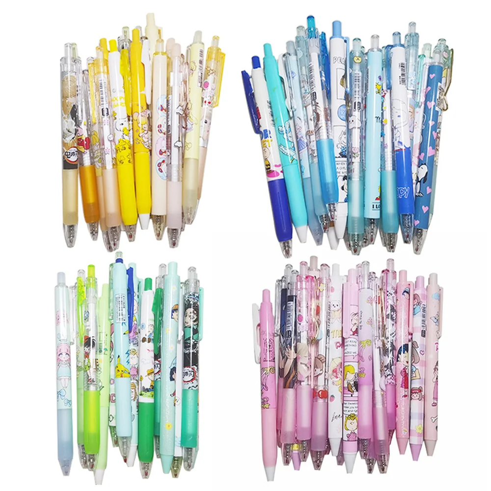 Yatniee Anime Stationery Kawaii Pen Cartoon Cute School Supplies Pens Kit  Japanese Pen Cute Things Gel Pen Writing Tools