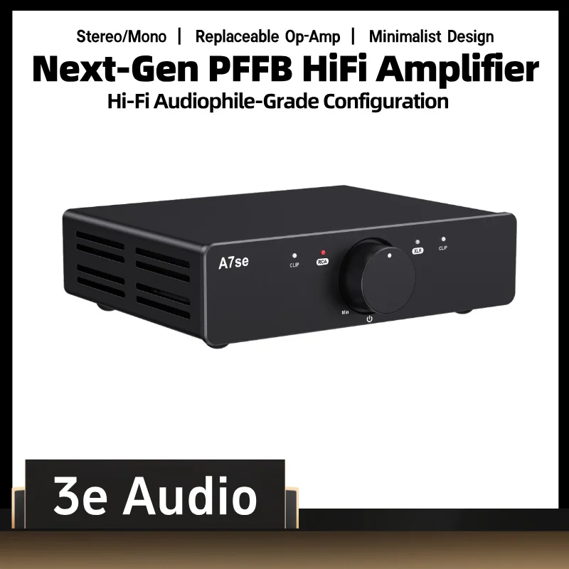 3e Audio Next-gen A5se A7se Stereo Mono HiFi Amplifier with