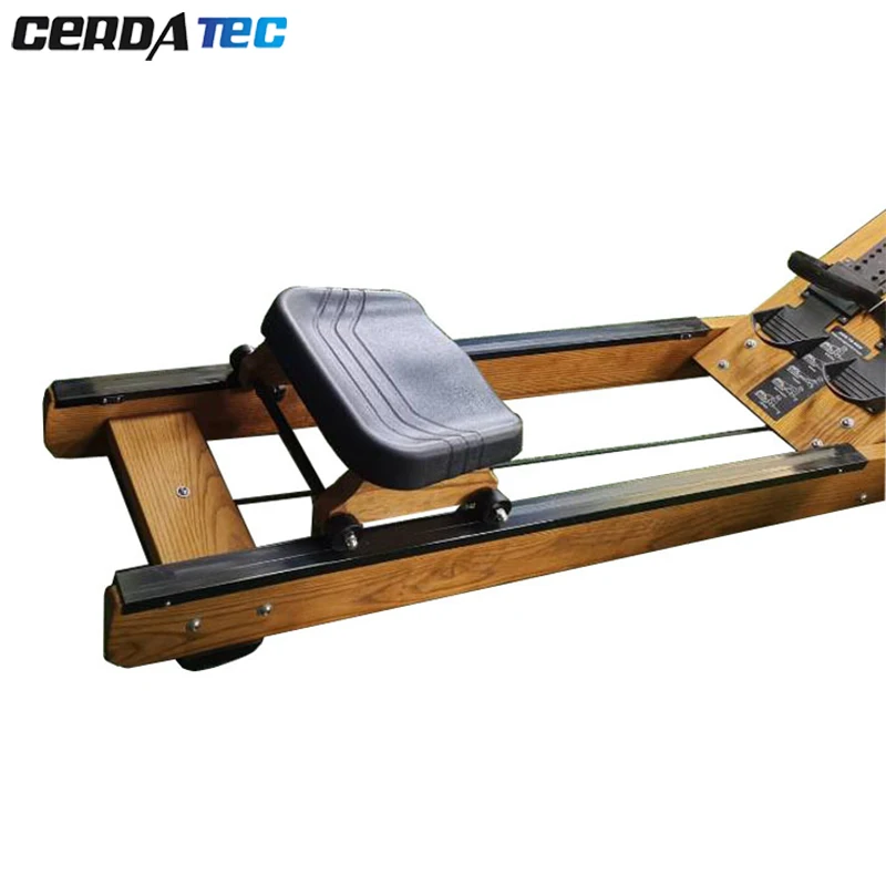 Indoor High Quality Wood Dynamic Wooden Water Tank Rower Machine