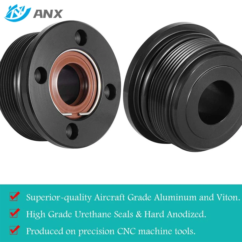 

ANX Trim Cap Cylinder with Seals for Yamaha 200-300 HP Replacement OEM 61A-43821-00-00 FSM040 for Yamaha Outboard Parts (2PCS)