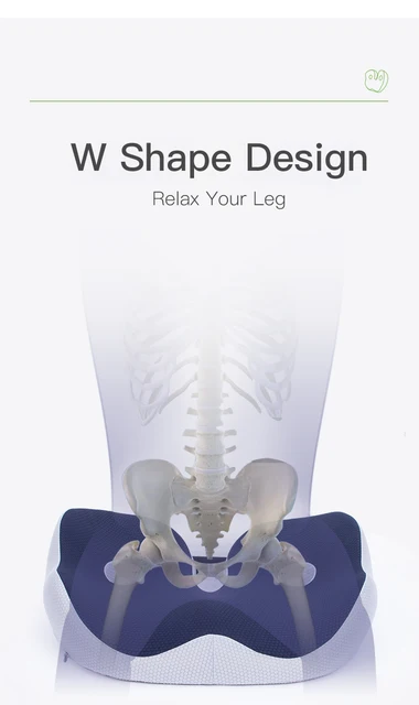 PurenLatex Two Side Air Holes Orthopedic Chair Cushion Office Seat Pad  Hemorrhoid Treat Car Seat Relief Tailbone Coccyx Pain - AliExpress